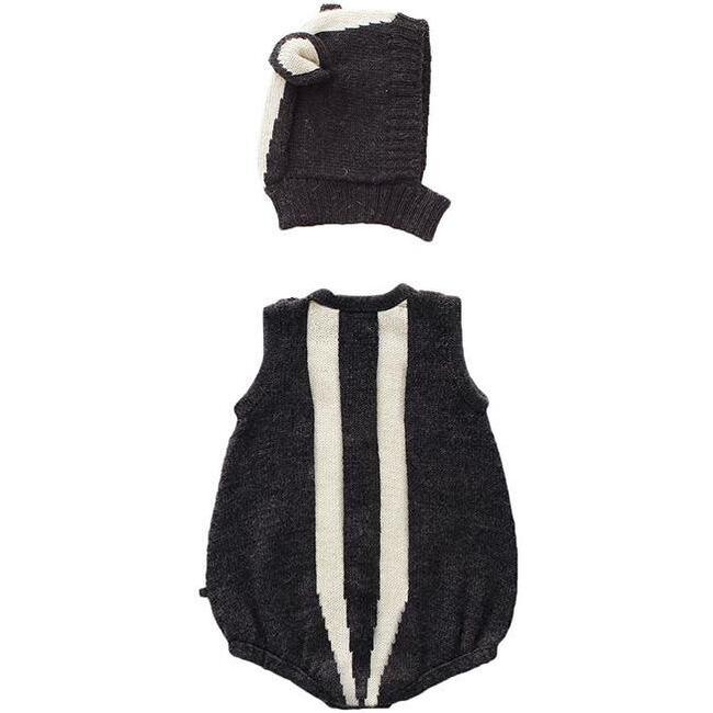 Two Piece Skunk Set, Black - Mixed Apparel Set - 1