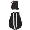 Two Piece Skunk Set, Black - Mixed Apparel Set - 1 - thumbnail