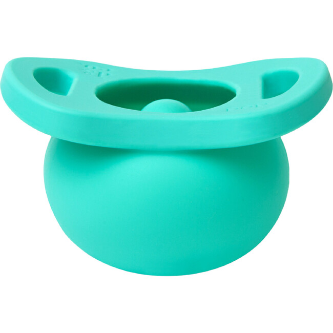 The Pop Pacifier Twin Pack, Mint and Grey - Pacifiers - 4