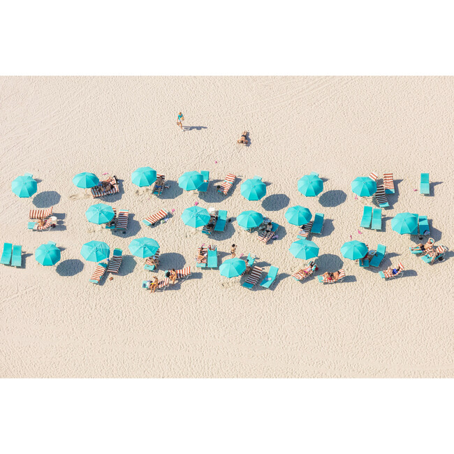 Teal Umbrellas, Miami - Art - 1