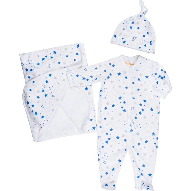 Starry Night Infant Gift Set, Blue - Mixed Gift Set - 1