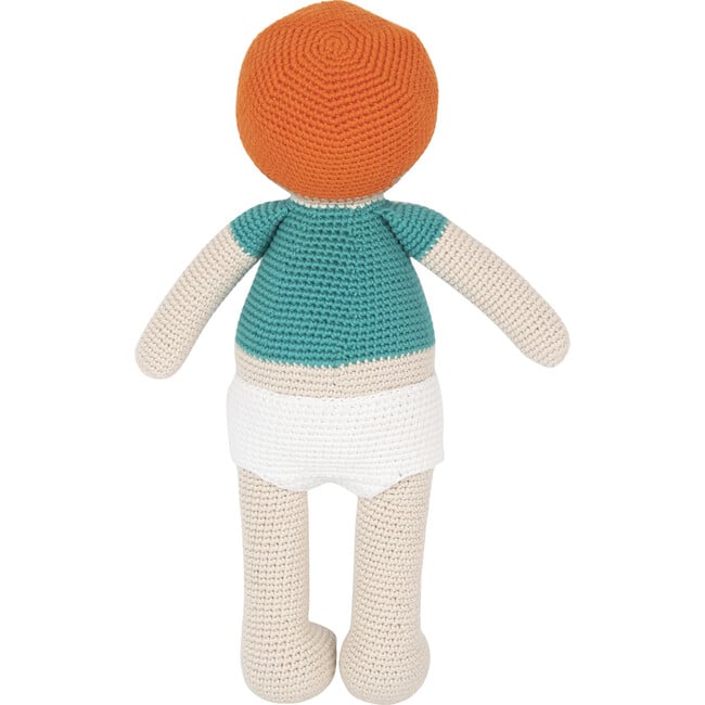 Baby Boy Organic Knit Doll - Soft Dolls - 2