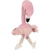 Flamingo Organic Stuffed Animal Handmade Pink Color - Soft Dolls - 1 - thumbnail