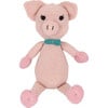 Pig Stuffed Animal Organic Handmade - Soft Dolls - 1 - thumbnail