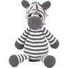 Zebra Stuffed Animal Organic Handmade - Soft Dolls - 1 - thumbnail