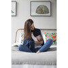 Mother's Cocoon Nursing Shawl, Navy - Nursing Covers - 2
