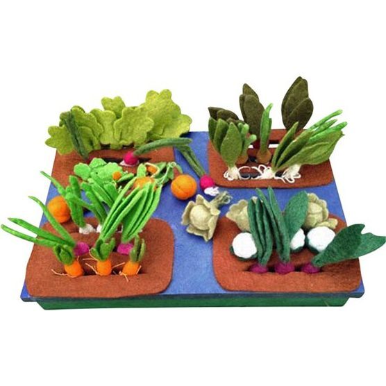 Felt Garden Set - Play Food - 1