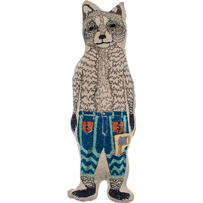 Raccoon Pocket Doll - Soft Dolls - 1
