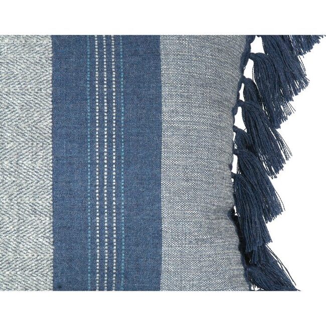 Alpaca Native Pillow, Azul - Decorative Pillows - 3