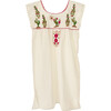 Women's Cactus Mini Dress, Ivory - Dresses - 1 - thumbnail