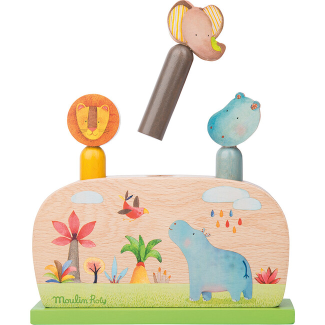 Les Papoum Pop-Up Toy - Woodens - 1