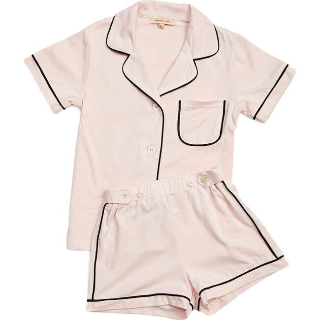 Rosie Mini Set, Vanilla/Noir - Pajamas - 1