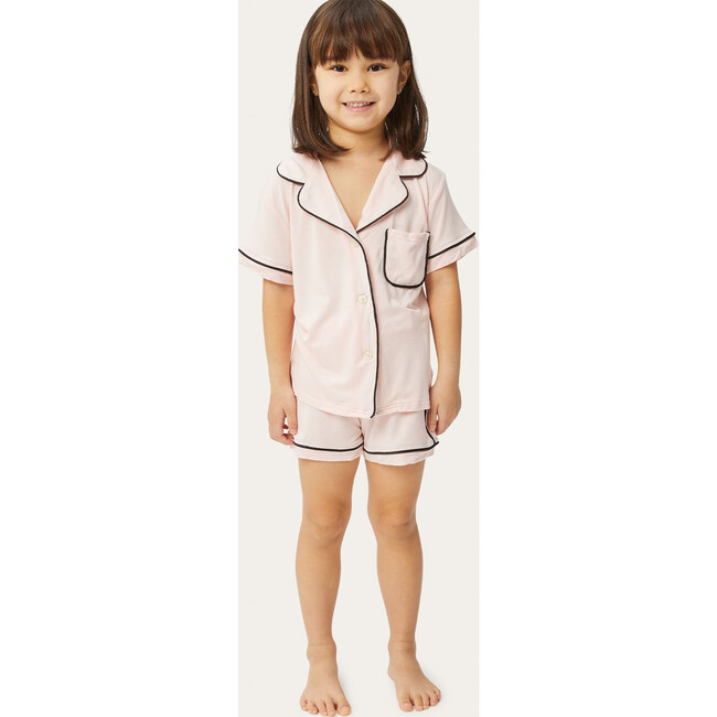 Rosie Mini Set, Vanilla/Noir - Pajamas - 2