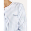 Women's Kaia PJ Set, Sky - Pajamas - 2