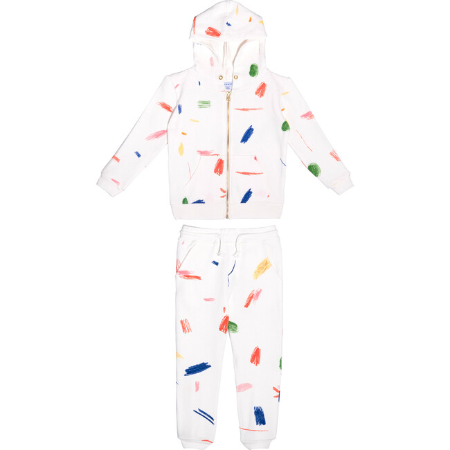 Sweatsuit Bundle, Multi Doodle - Mixed Apparel Set - 1