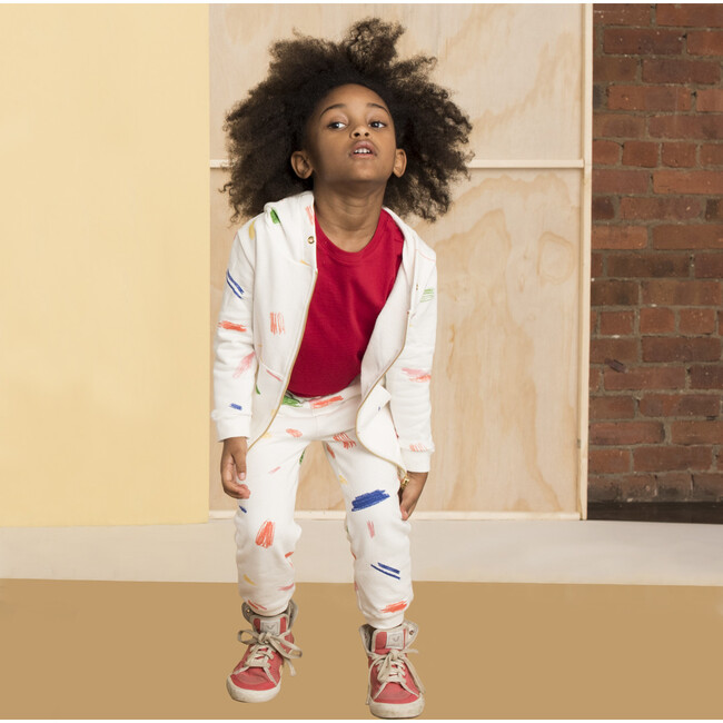 Sweatsuit Bundle, Multi Doodle - Mixed Apparel Set - 2