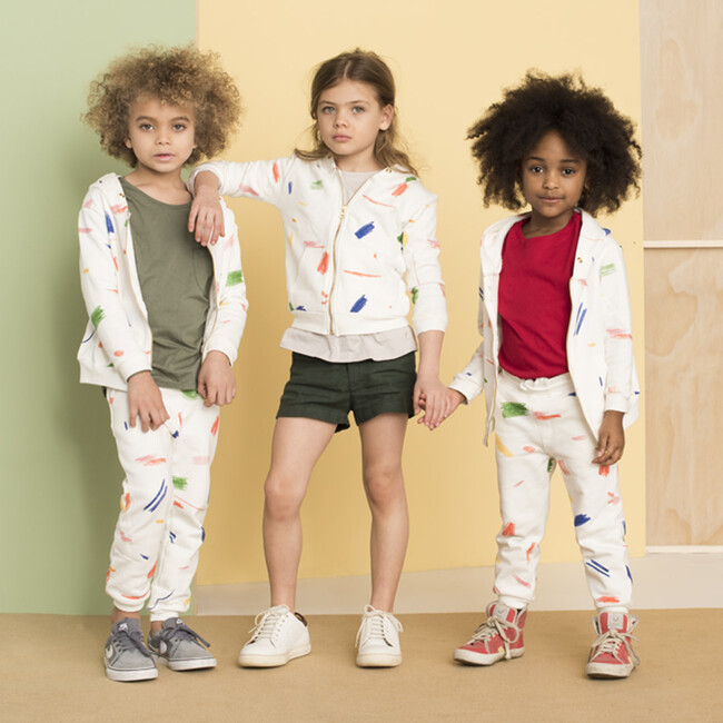 Sweatsuit Bundle, Multi Doodle - Mixed Apparel Set - 3