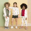 Sweatsuit Bundle, Multi Doodle - Mixed Apparel Set - 3