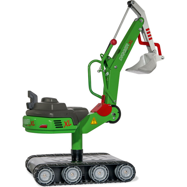 Rolly Metal Digger, Green - Ride-On - 1
