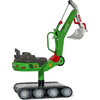 Rolly Metal Digger, Green - Ride-On - 1 - thumbnail