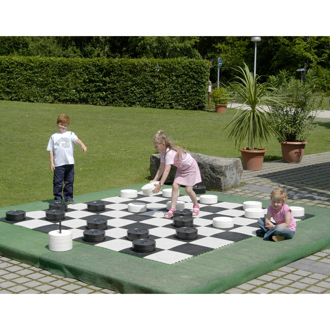 Rolly Checker Pieces, Large - Games - 2