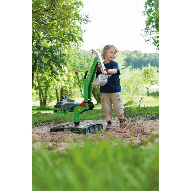 Rolly Metal Digger, Green - Ride-On - 3