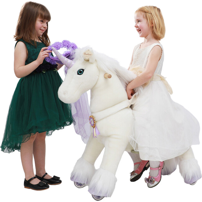 Unicorn with Purple Horn 2019 - Ride-On - 4