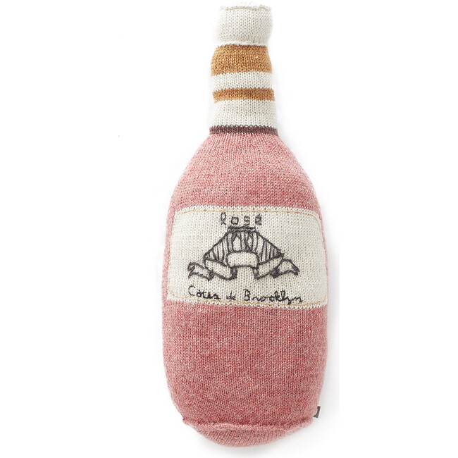 Rose Bottle Plush Toy, Pink - Play Food - 1