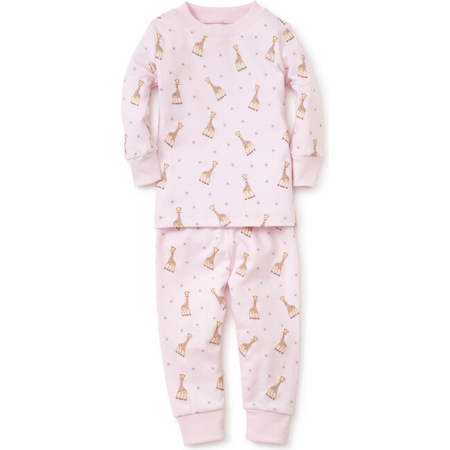 Sophie La Girafe Pajamas, Pink - Pajamas - 1