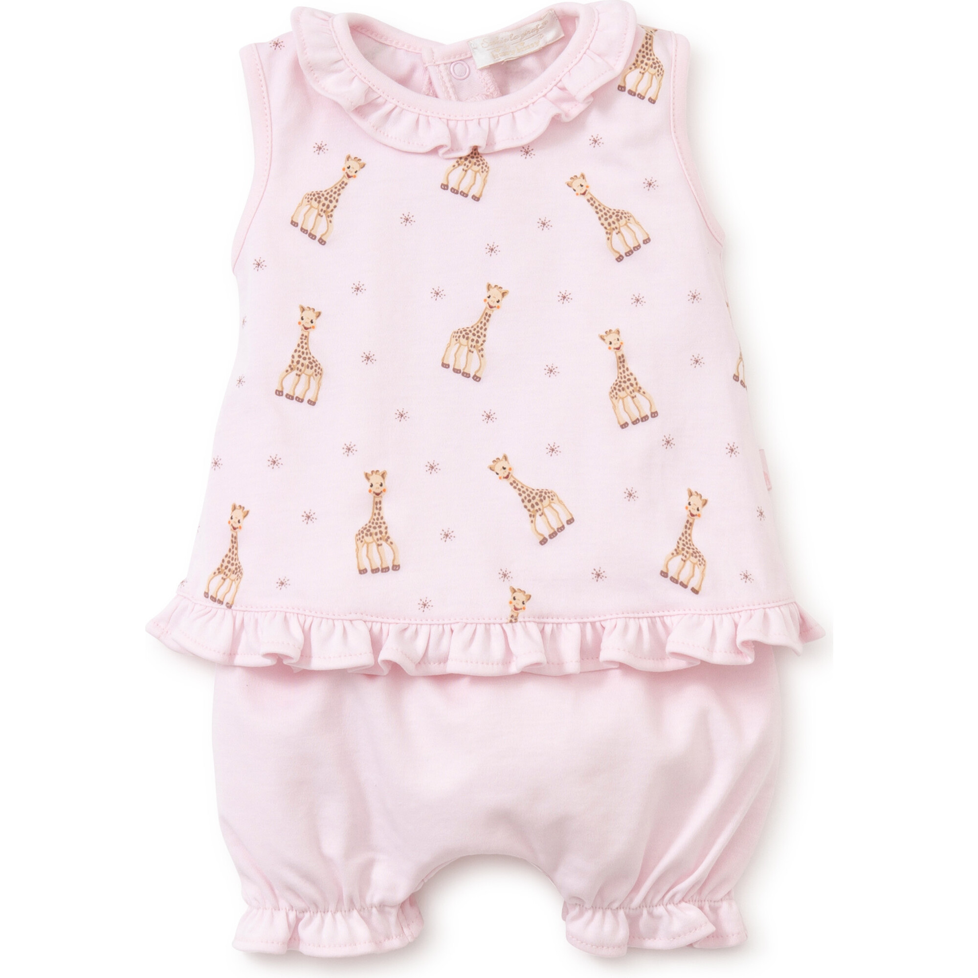 Sophie La Girafe Sunsuit, Pink - Onesies - 1