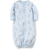 Sophie La Girafe Converter Gown, Blue - Onesies - 1 - thumbnail