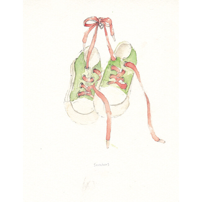 Sneakers, 8" x 11.5" - Art - 1