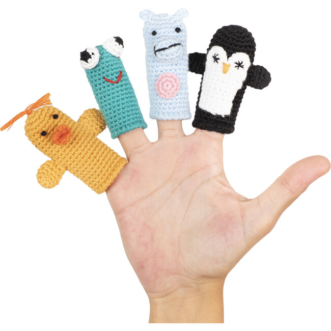 The Splashers Organic Handmade Finger Puppets