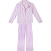 Monogrammable Womens Daniella Pajama Set, Pale Pink - Pajamas - 6