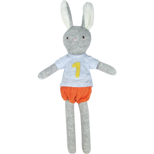 1st Year Birthday Medium Bunny Doll