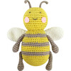 Crochet Baby Bee Rattle Toy - Rattles - 1 - thumbnail