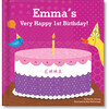 My Very Happy Birthday Personalized Board Book, Girl - Books - 1 - thumbnail