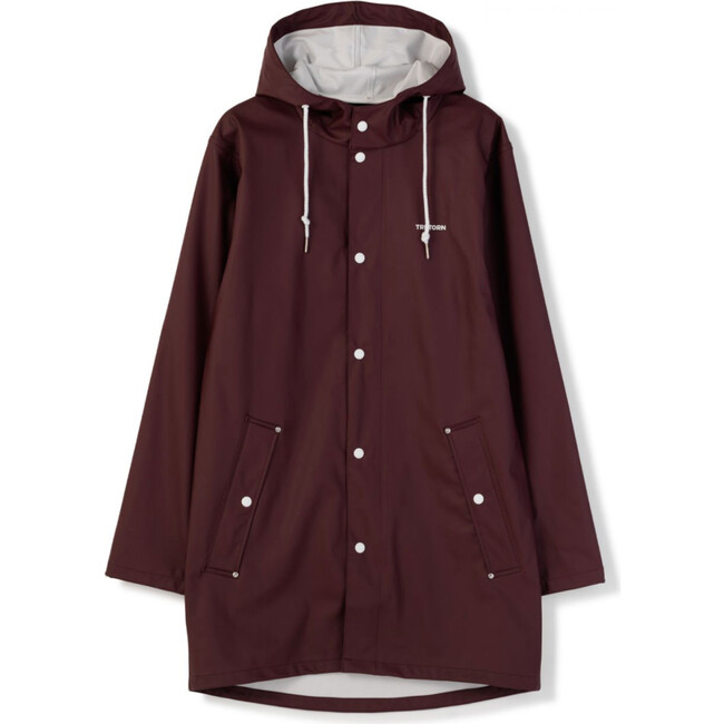 Adult Unisex Wings Rain Jacket, Plum - Raincoats - 1