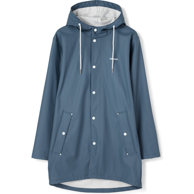Adult Unisex Wings Rain Jacket, Stone Blue - Raincoats - 1