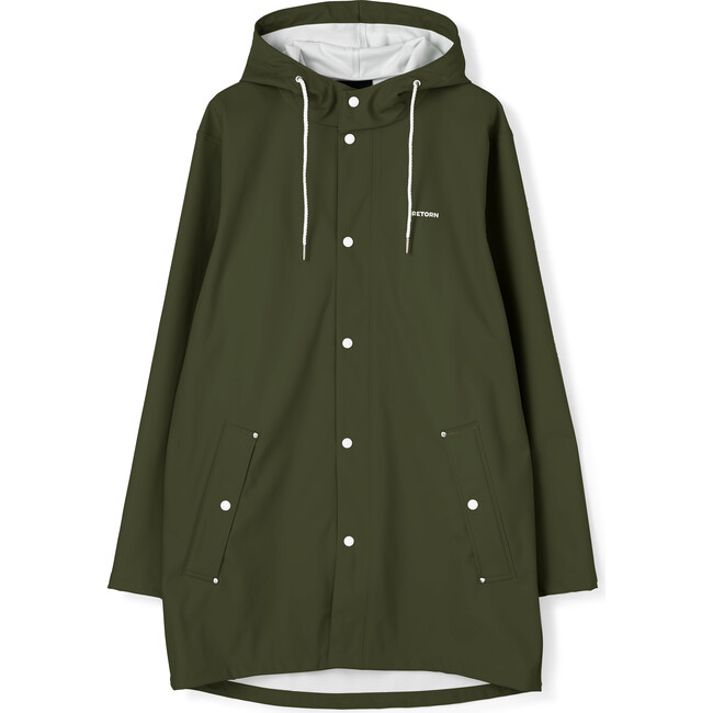 Adult Unisex Wings Rain Jacket, Forest Green - Raincoats - 1