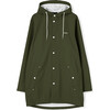 Adult Unisex Wings Rain Jacket, Forest Green - Raincoats - 1 - thumbnail