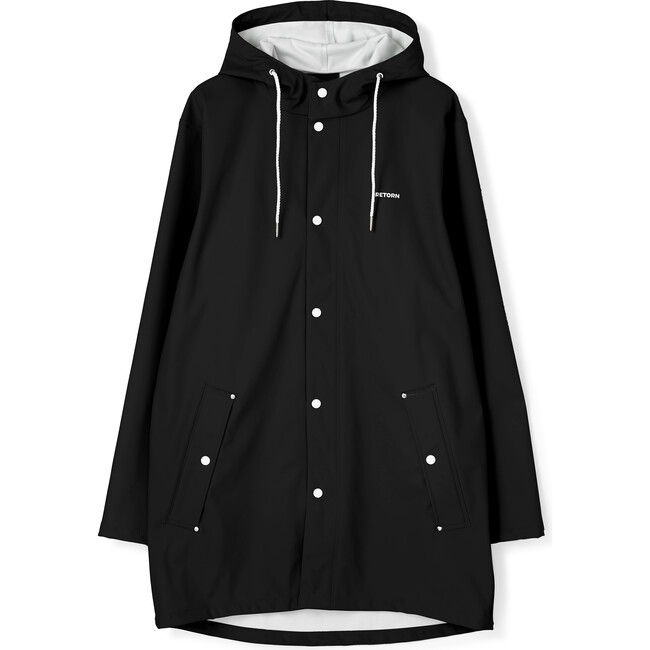 Adult Unisex Wings Rain Jacket, Black - Raincoats - 1