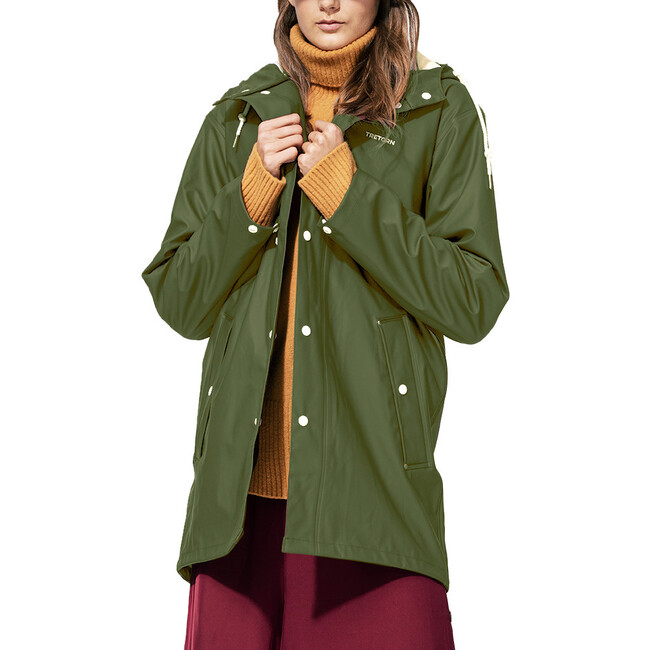 Adult Unisex Wings Rain Jacket, Forest Green - Raincoats - 3