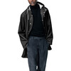 Adult Unisex Wings Rain Jacket, Black - Raincoats - 3