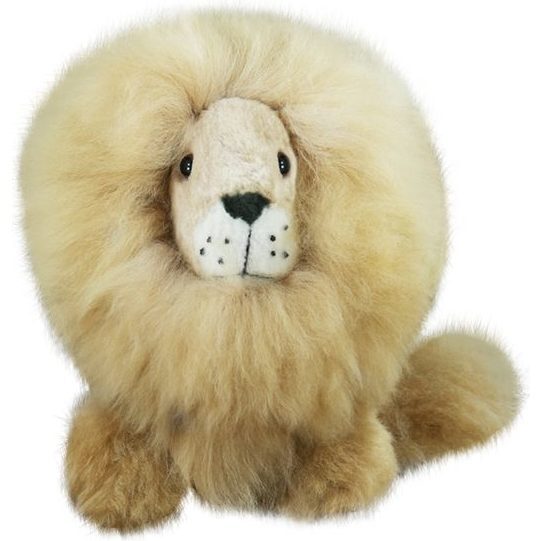 Alpaca Stuffed Lion, 12"