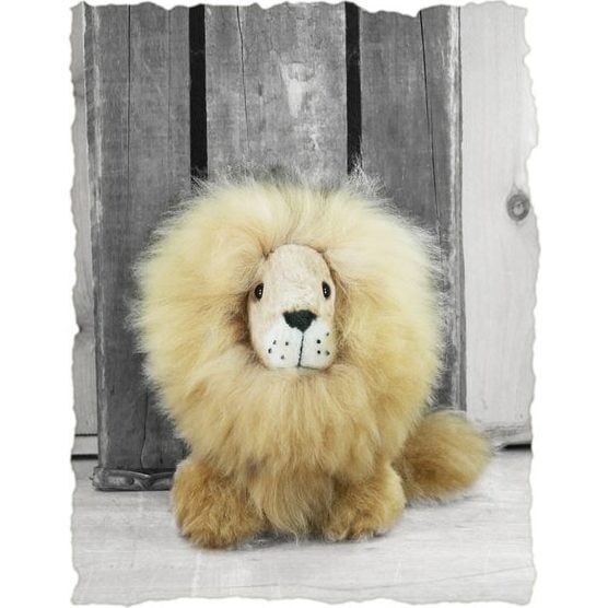 Alpaca Stuffed Lion, 12" - Plush - 3