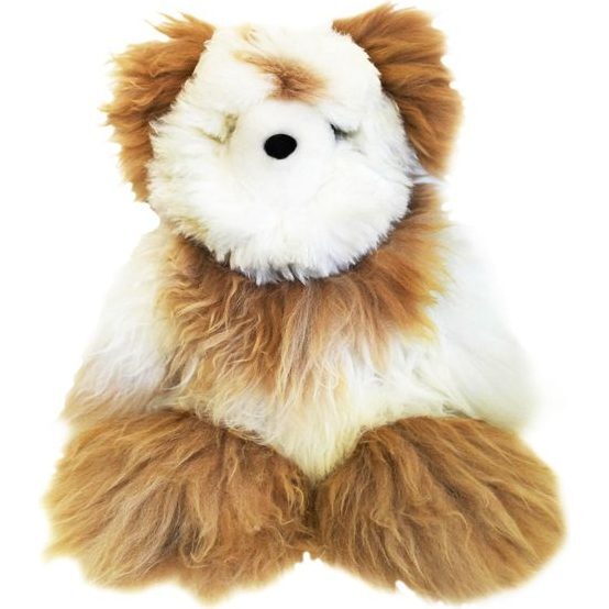 Alpaca Stuffed Bear, 10"