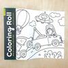 By Air, By Land, By Sea Coloring Roll - Arts & Crafts - 3 - thumbnail