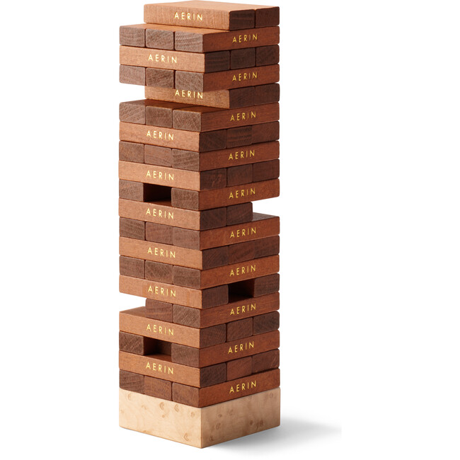 Shagreen JENGA® Set, Cream - Board Games - 4