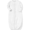 New Dots Converter Gown, White/Grey - Onesies - 1 - thumbnail